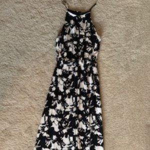 Nordstrom Black and White Maxi Dress